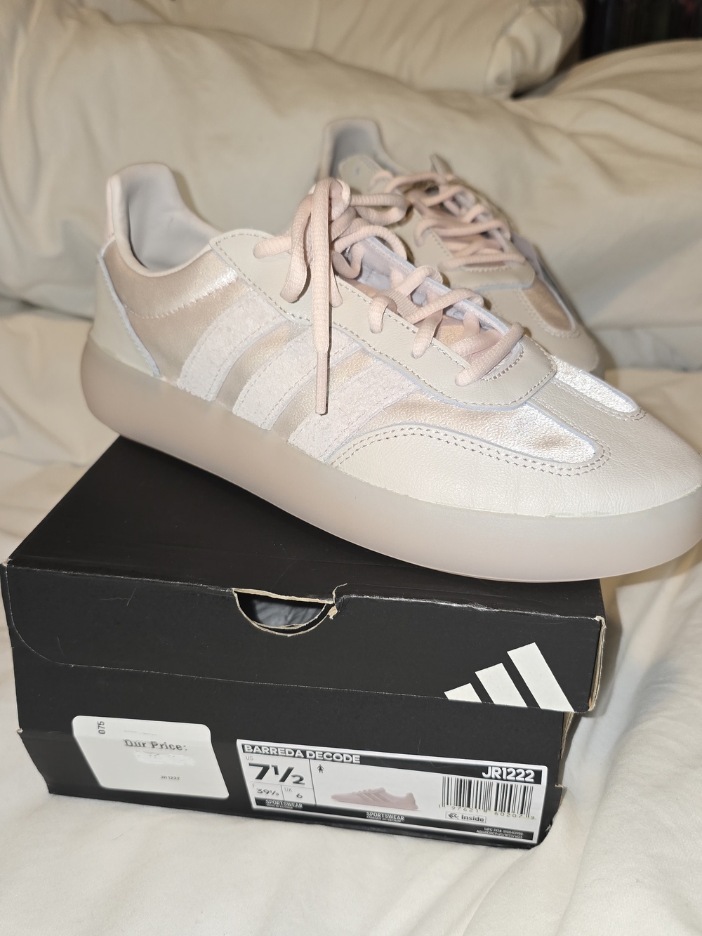 adidas Women’s Light Pink Barreda Decode Sneaker
